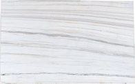 Blanco cristalino de Vietnam de la losa de las rayas de Brown de la nieve de madera gris amarilla clara de piedra de mármol de la vena